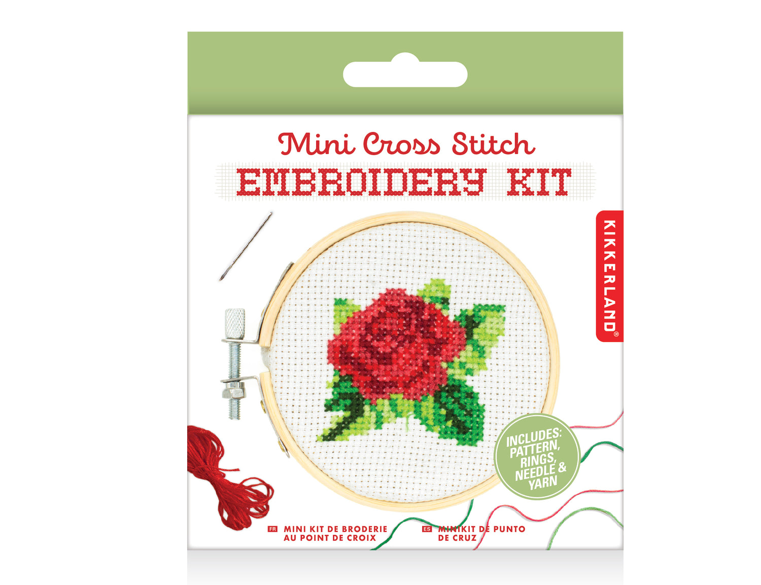 Embroidery Kit Embroidery Kit for Beginners Cross Stitch Set with Pattern  and Hoops Embroidery Accessories for Adults