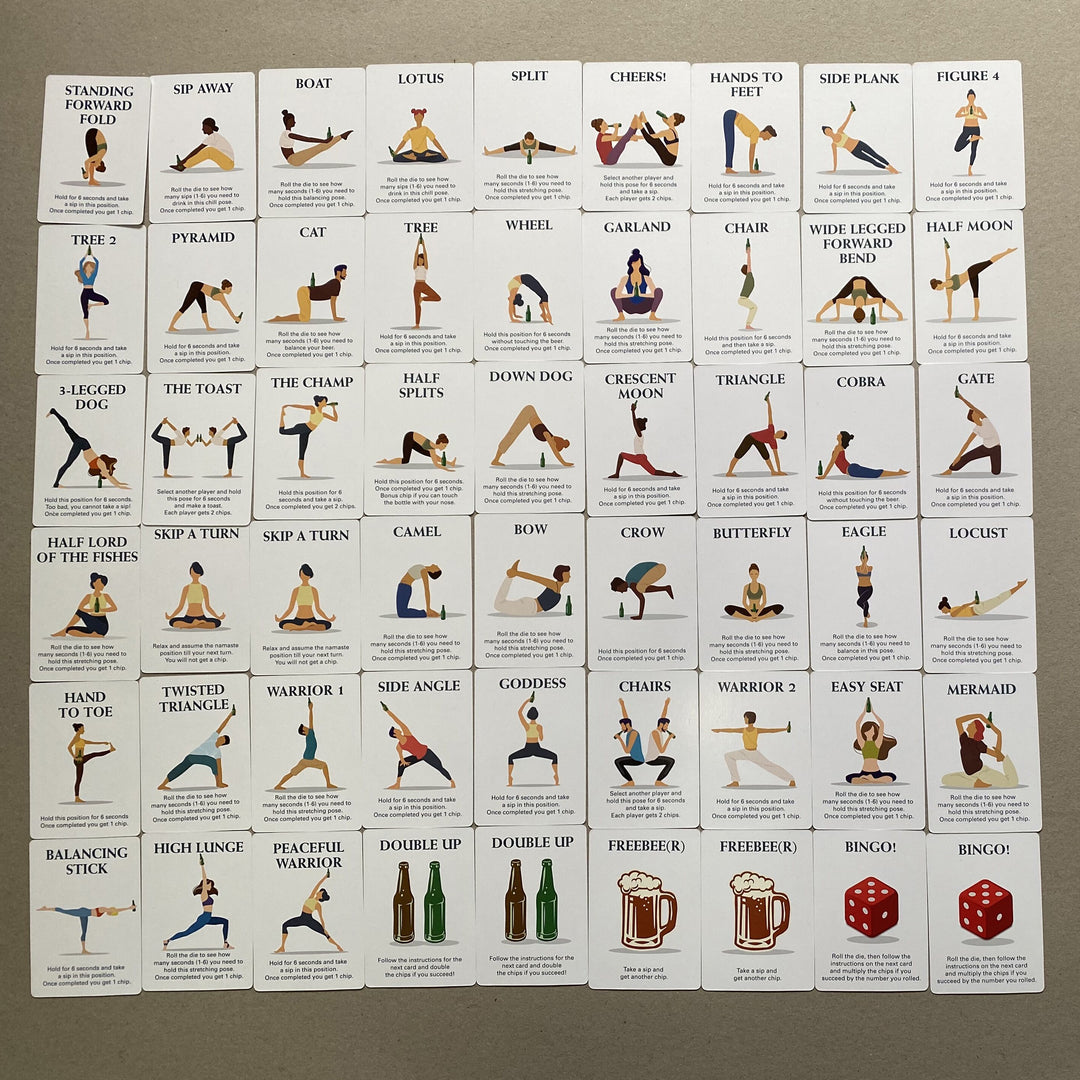 Beer Yoga Kikkerland Design Inc