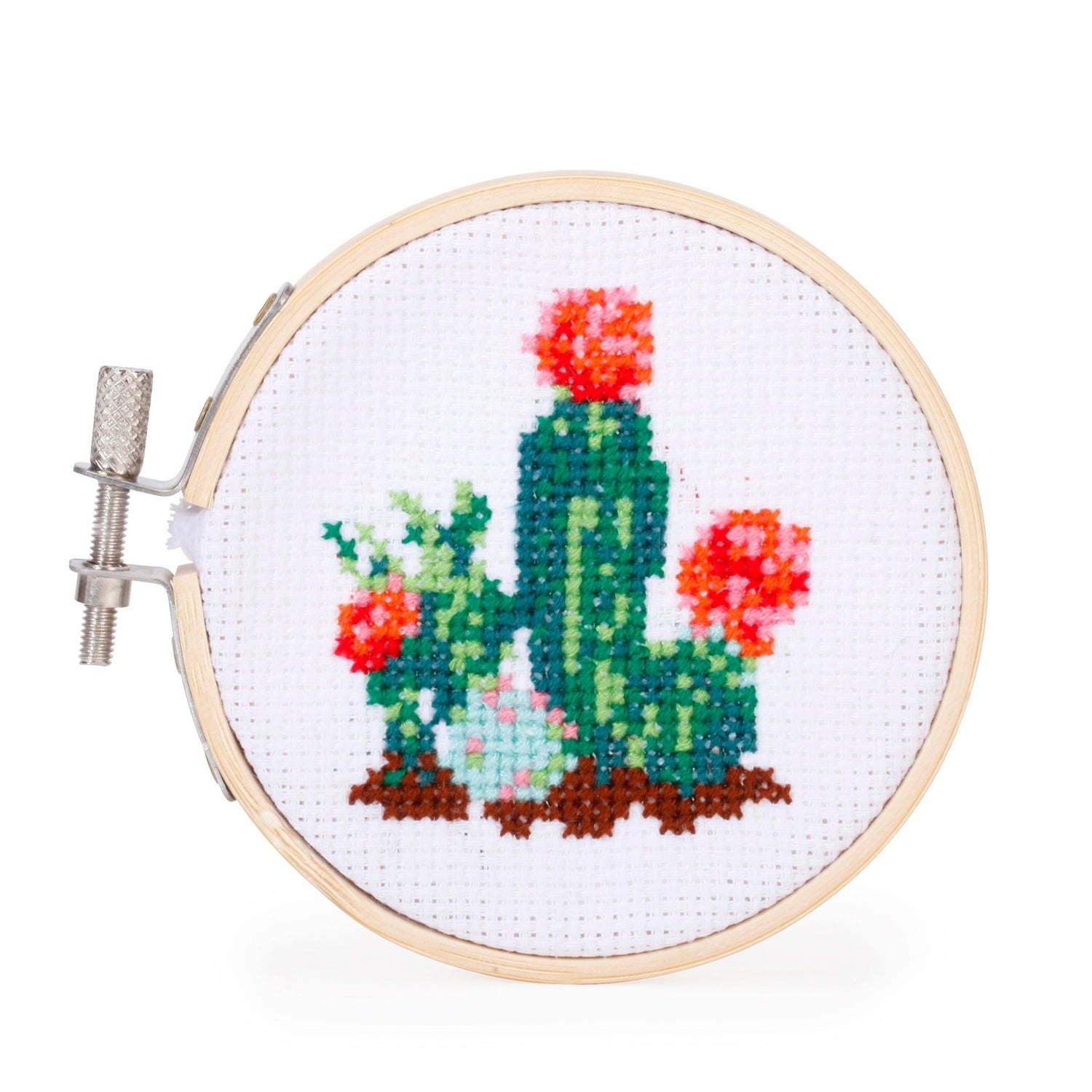 Kikkerland Mini Cross Stitch Embroidery Kits