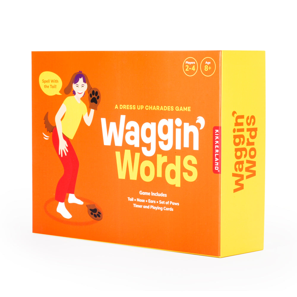 Waggin Words, Dress up Charades Game, Game Night for Adults