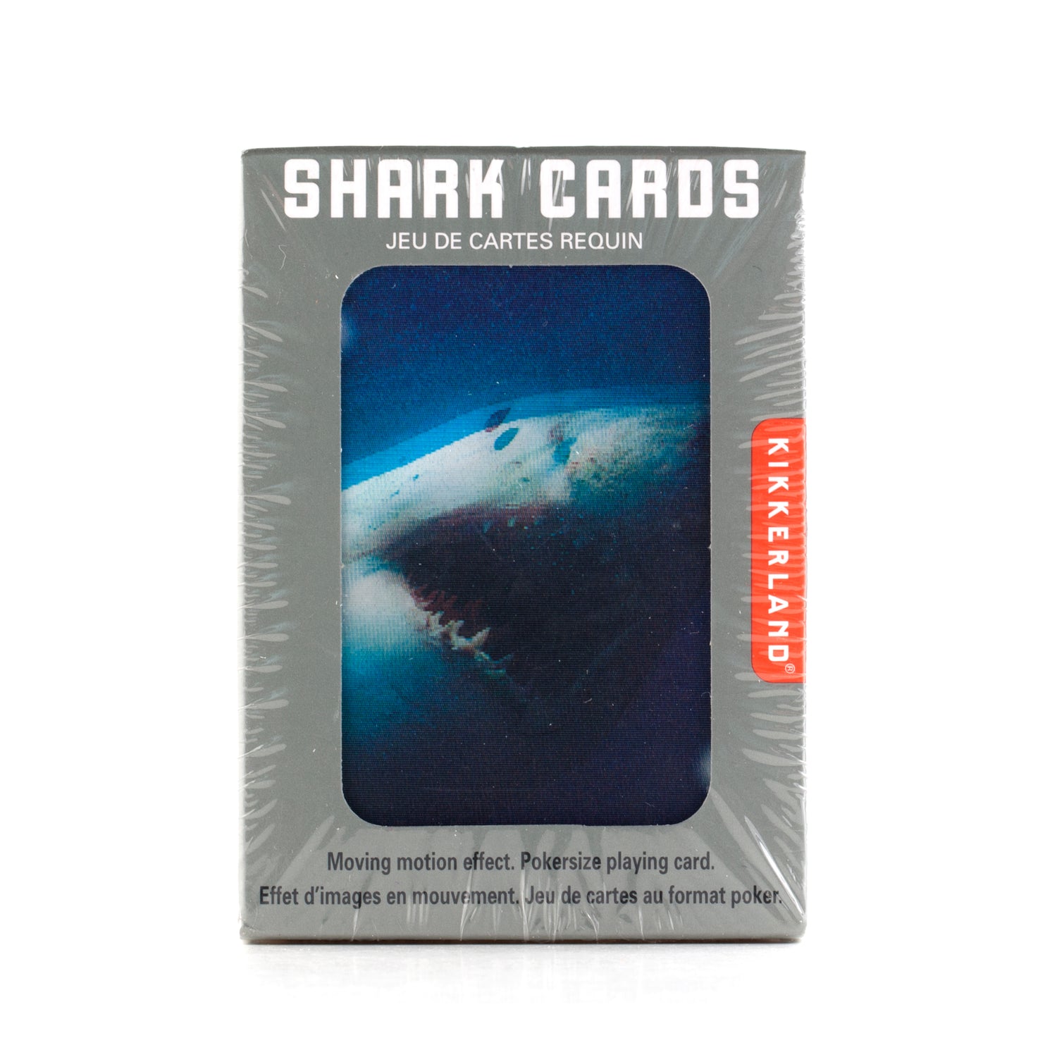 Cartes à jouer 3D Requin