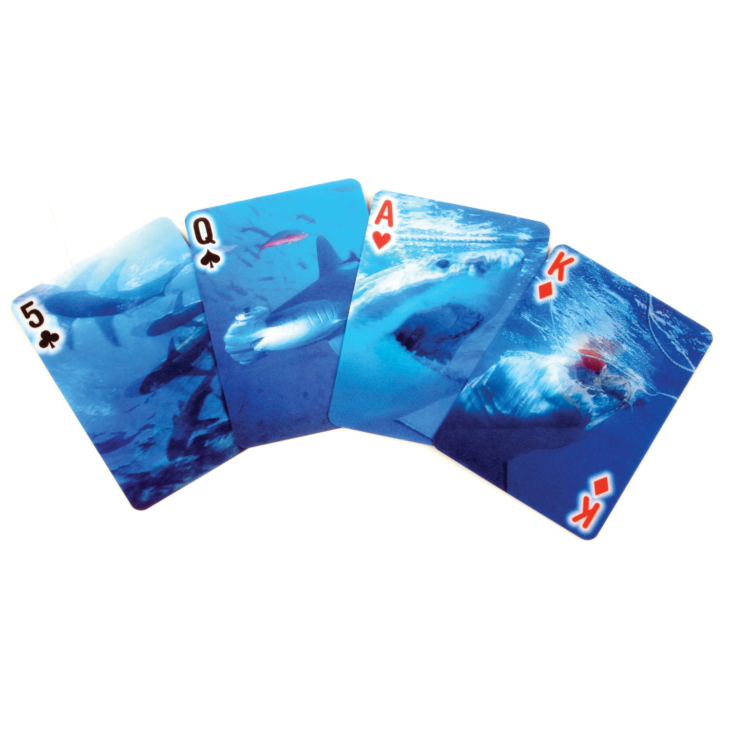 Cartes à jouer 3D Requin