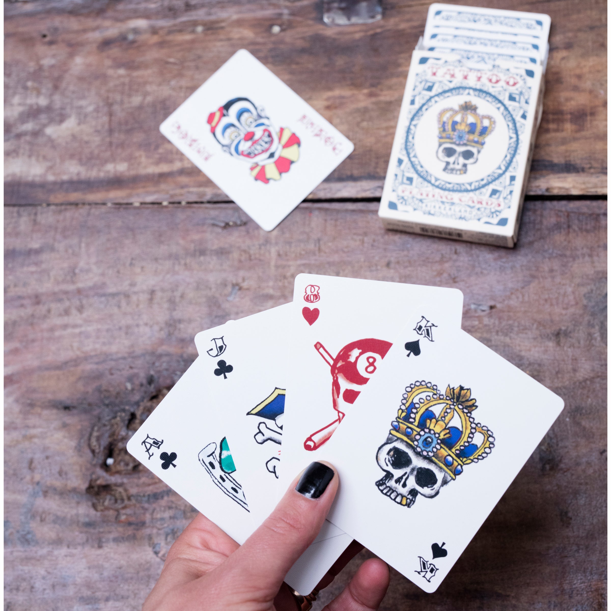 Queen of Spades Card Tattoo Design – Tattoos Wizard Designs