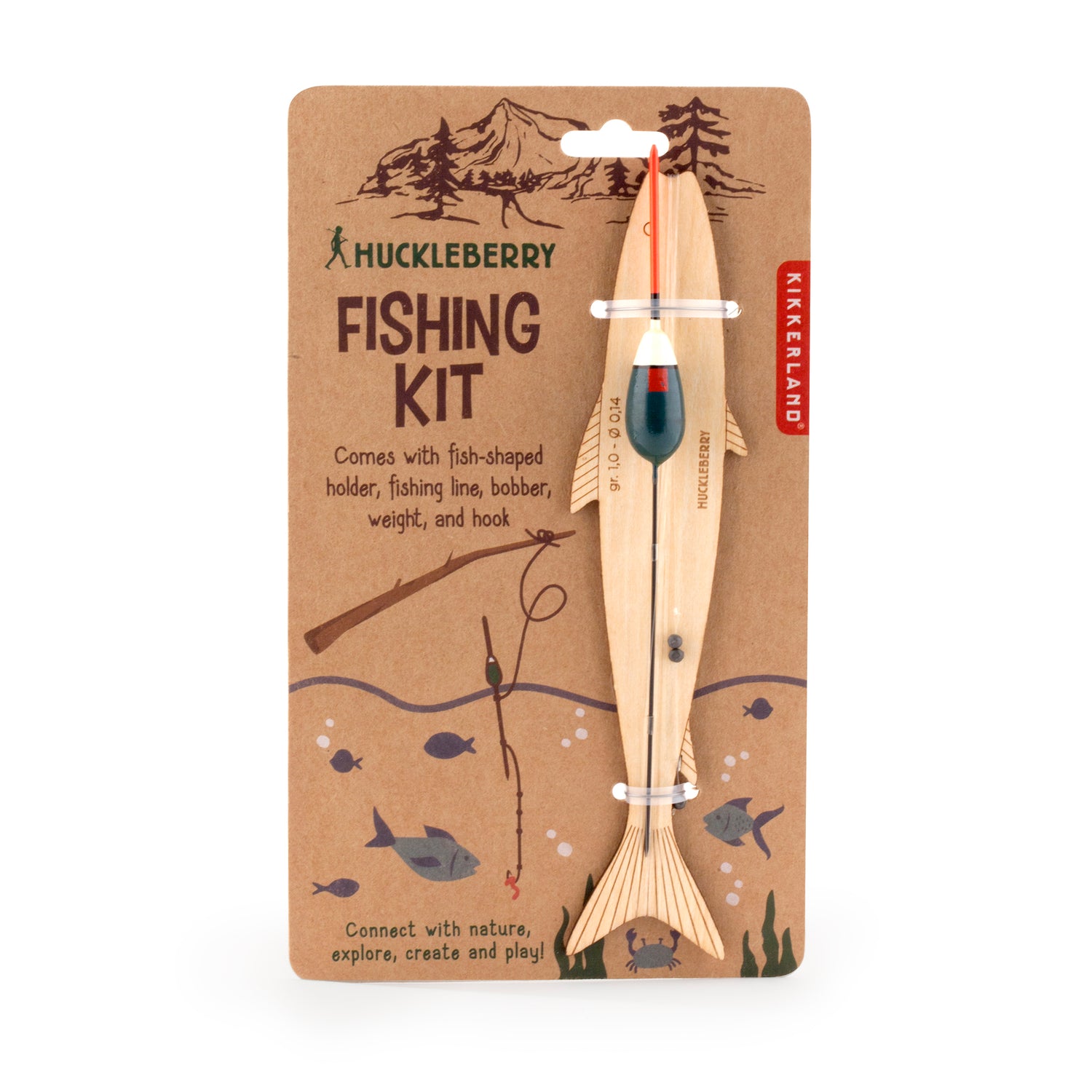 Huckleberry Fishing Kit – Kikkerland Design Inc