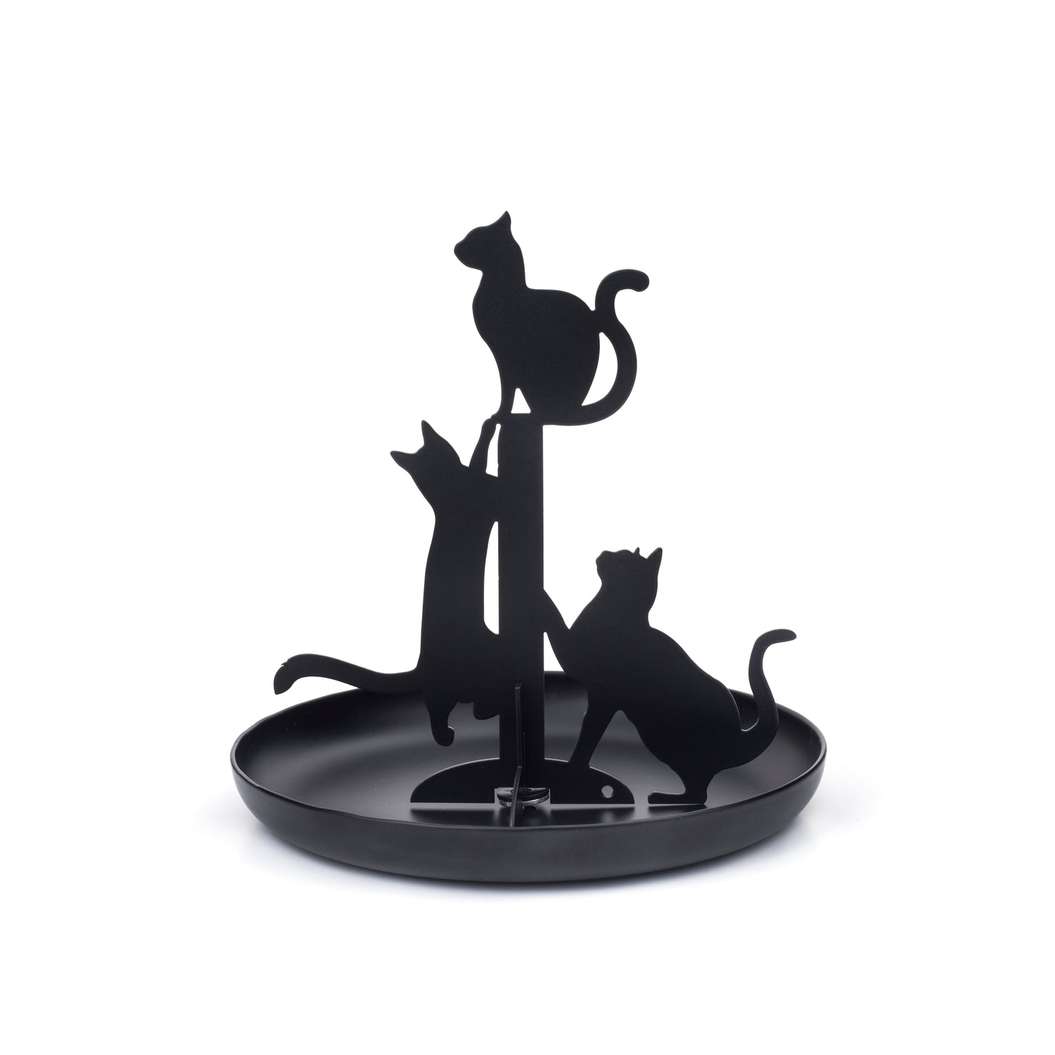 Porte-bijoux chats noirs