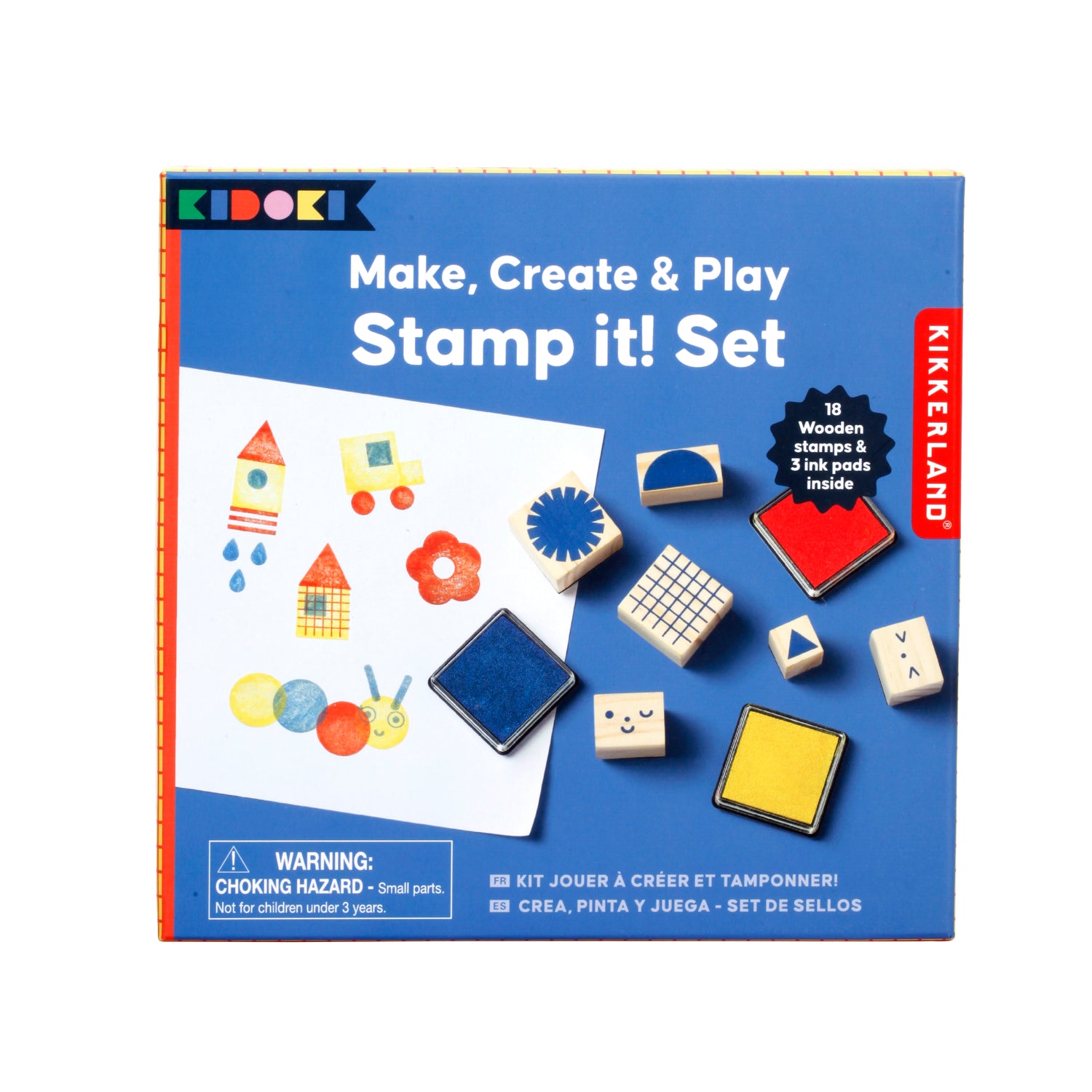 Kidoki Maken, creëren en spelen: Stamp It! Set