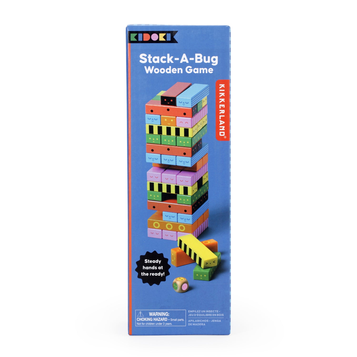 Kidoki Stack-A-Bug Wooden Game