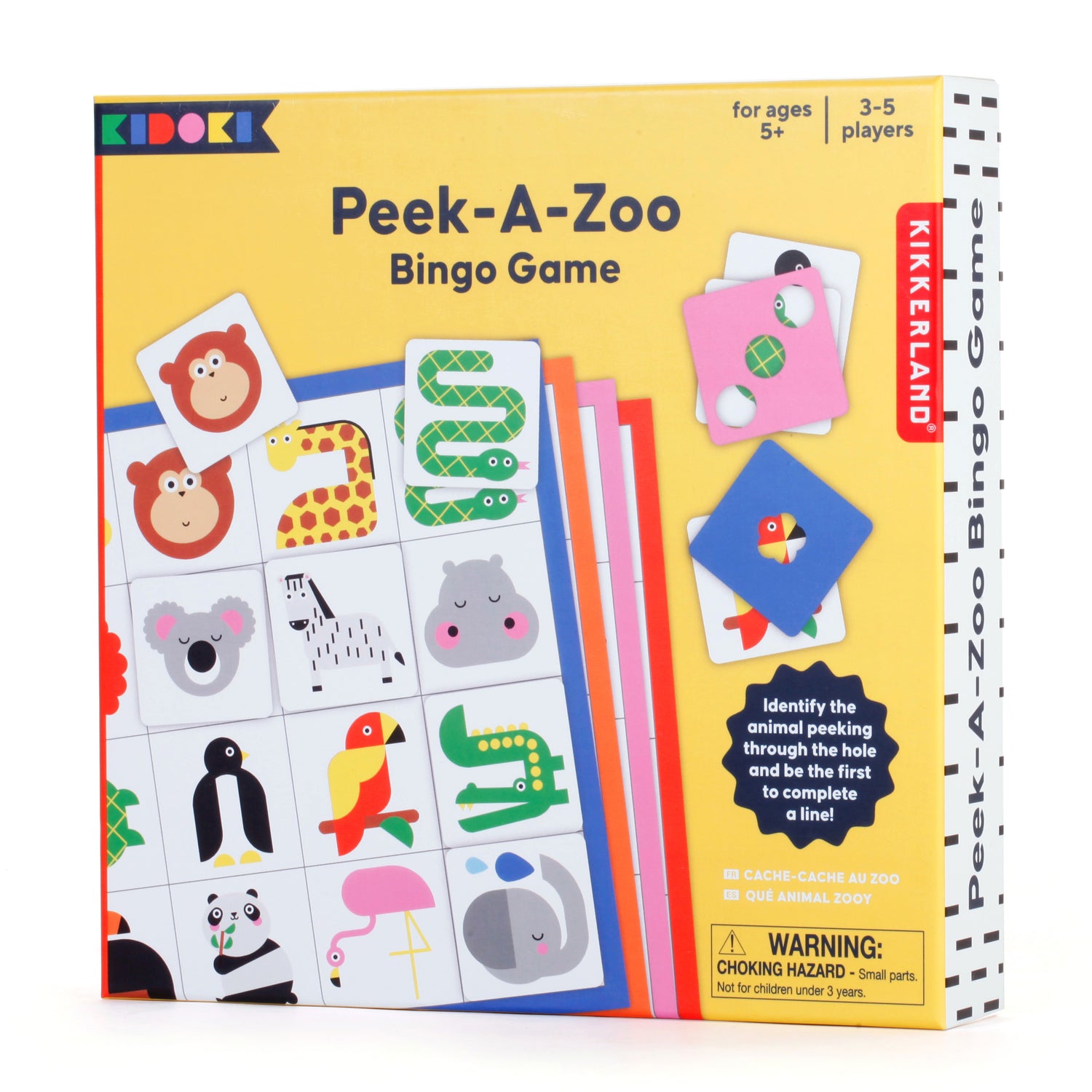 Kidoki Peek-A-Zoo bingospel