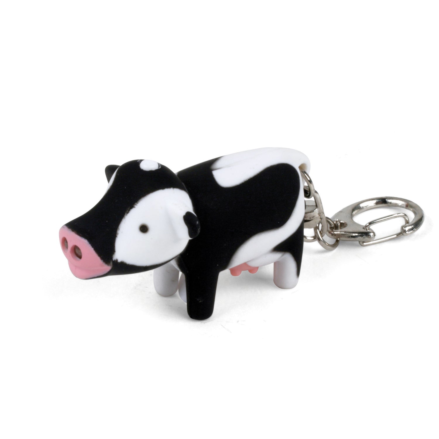 Porte-clés LED et son vache