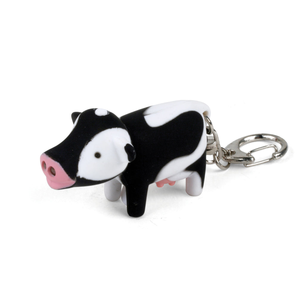 Cow LED Keychain