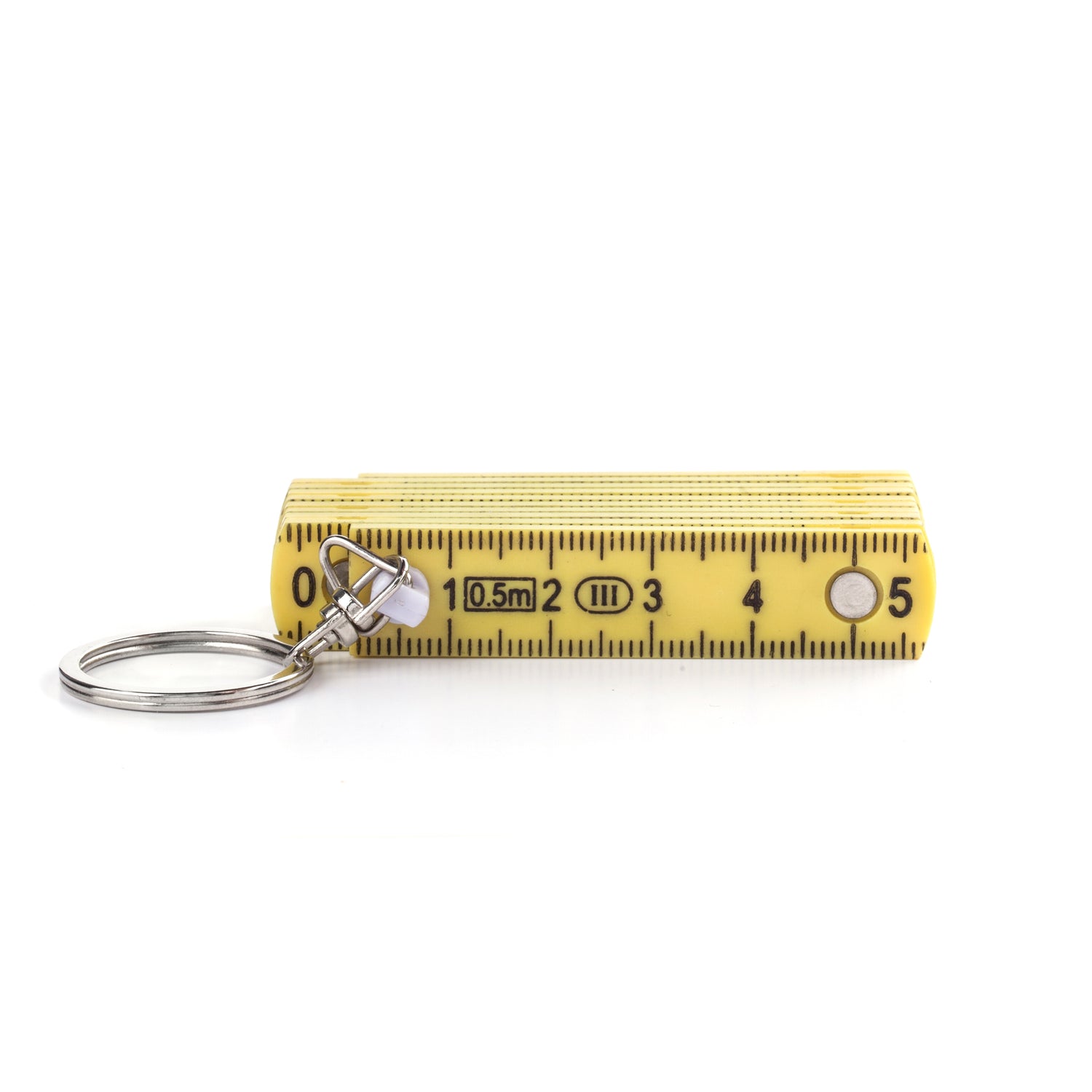 Small Measuring Tape Key Ring