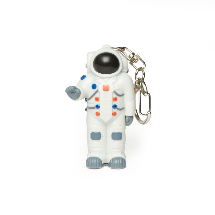 LED Outer Space Astronaut Keychain, Novelty