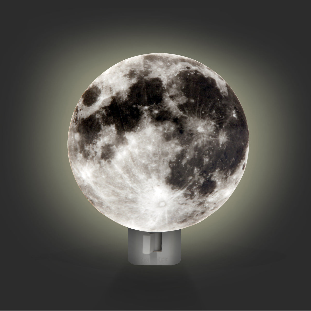 Panda forhistorisk Eksempel Night Light + Moon — Kikkerland Design Inc