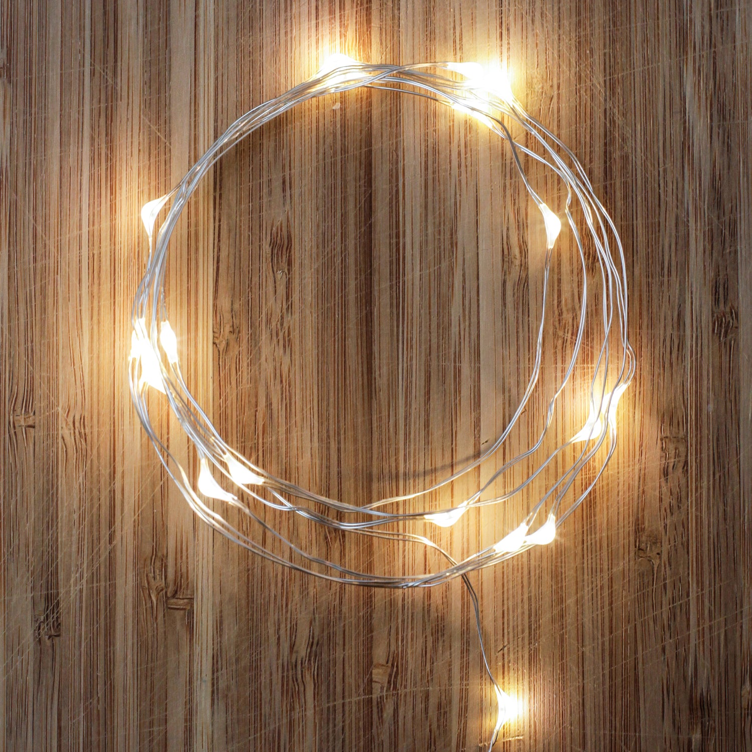 Silver Wire Lights