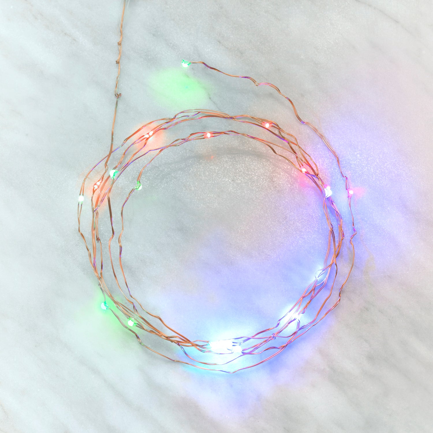 Multicolor Copper String Lights