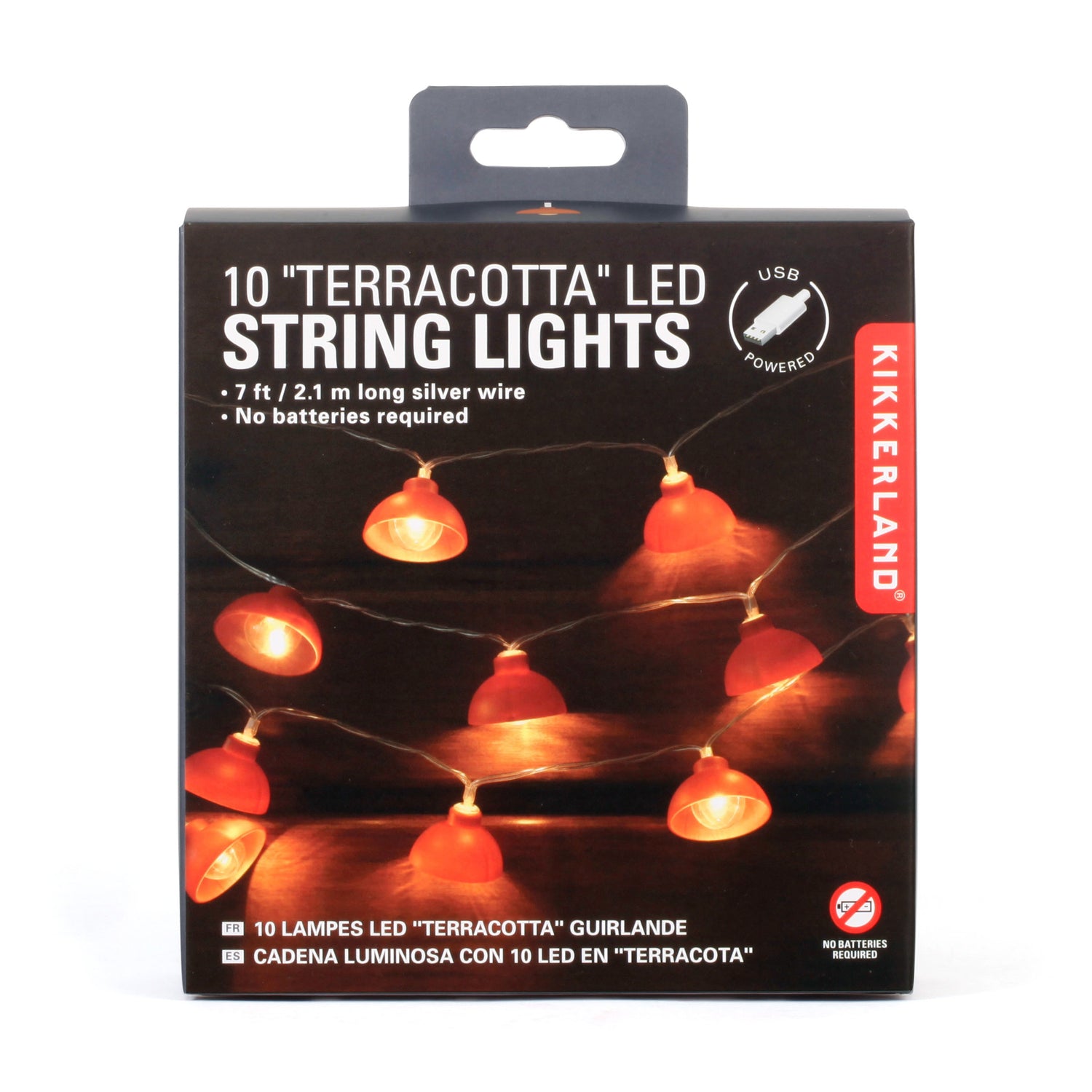 Terracotta lichtslingers 10 Ft