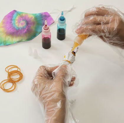 Kit de masque tie-dye pour enfants 