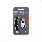 Silver Hand & Foot Nail Clipper Set – Kikkerland Design Inc