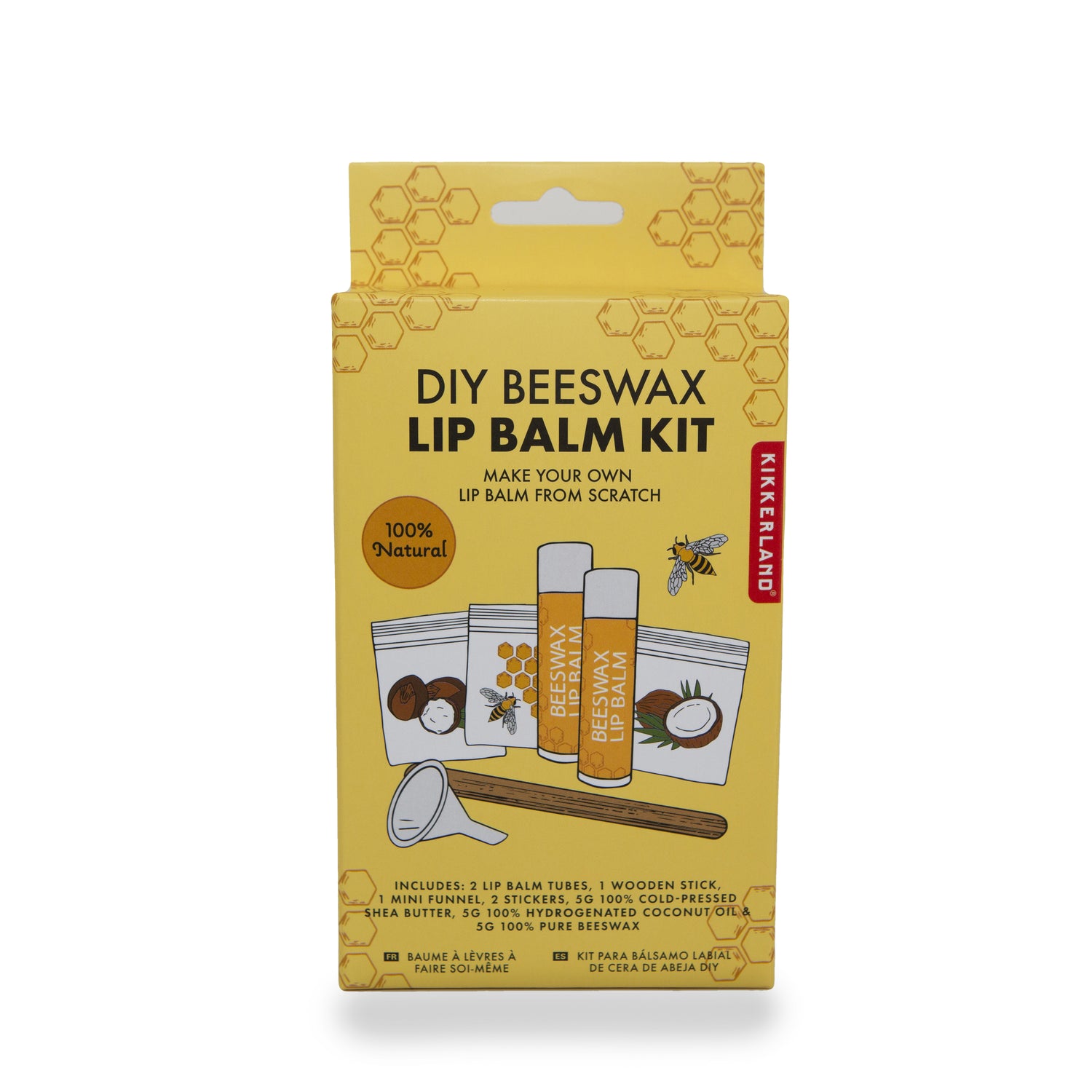 DIY bijenwas lippenbalsemset