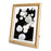 Large Floating Bamboo Frame, for 4x6 Photos, 5x7 Photos