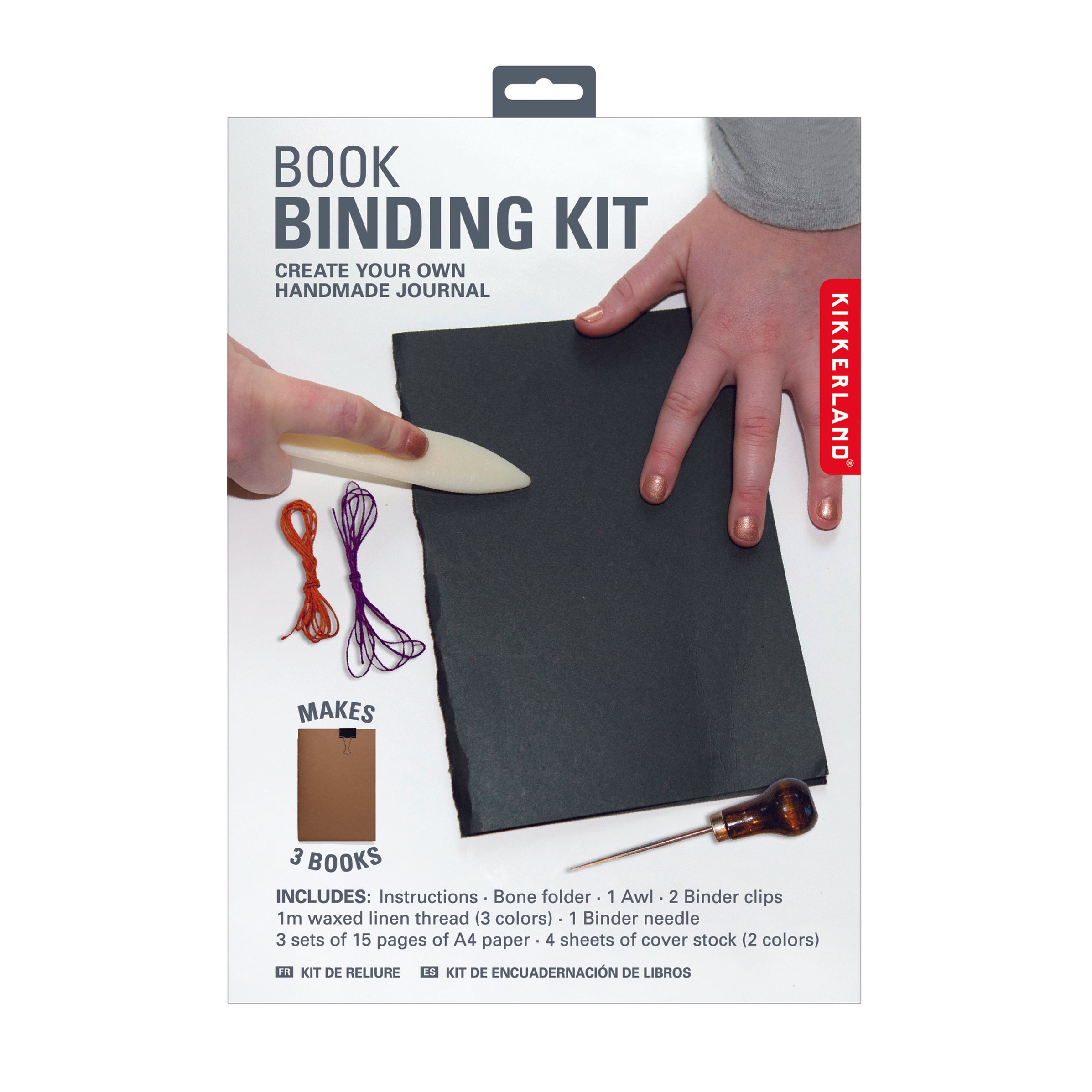 Book Binding Kit — Kikkerland Design Inc