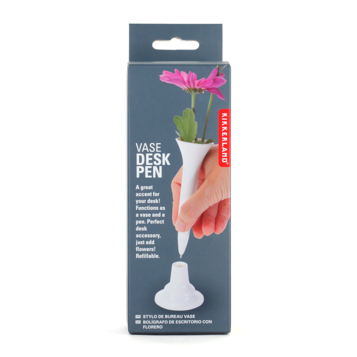Flower Vase Desk Refillable Pen