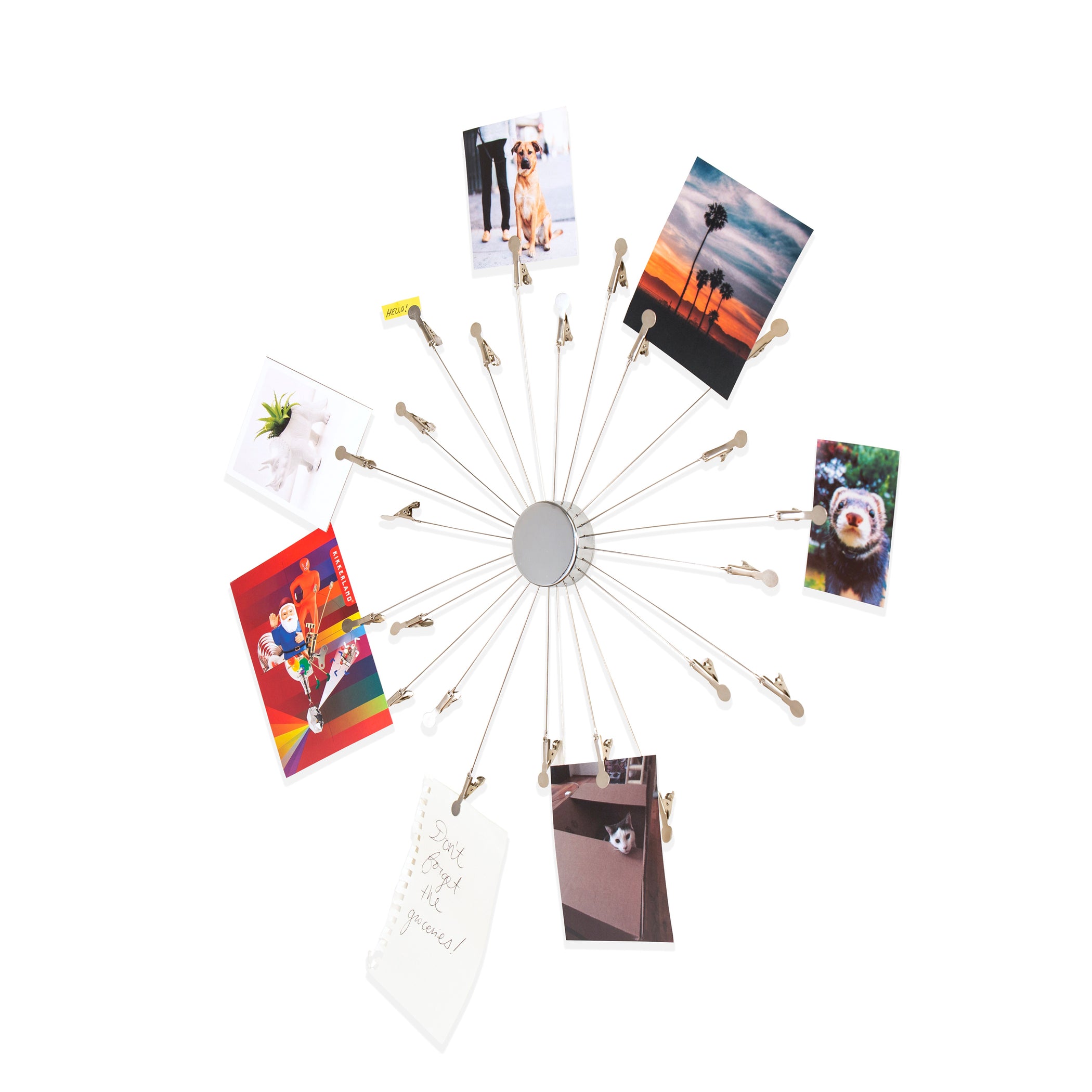 Sunburst Photo/Memo Holder — Kikkerland Design Inc