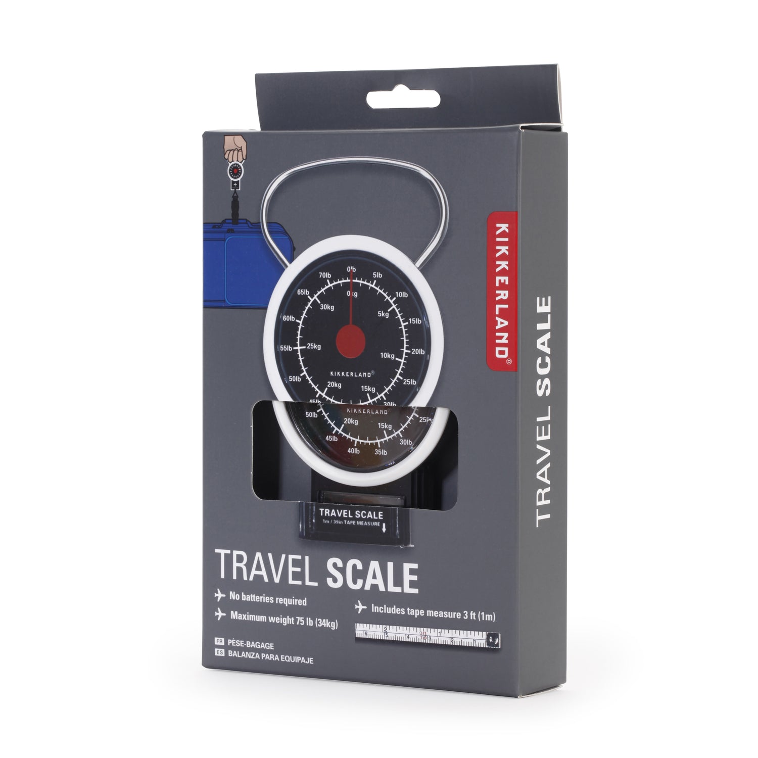 Kikkerland Handheld Digital Luggage Scale Set of 2 - World Market