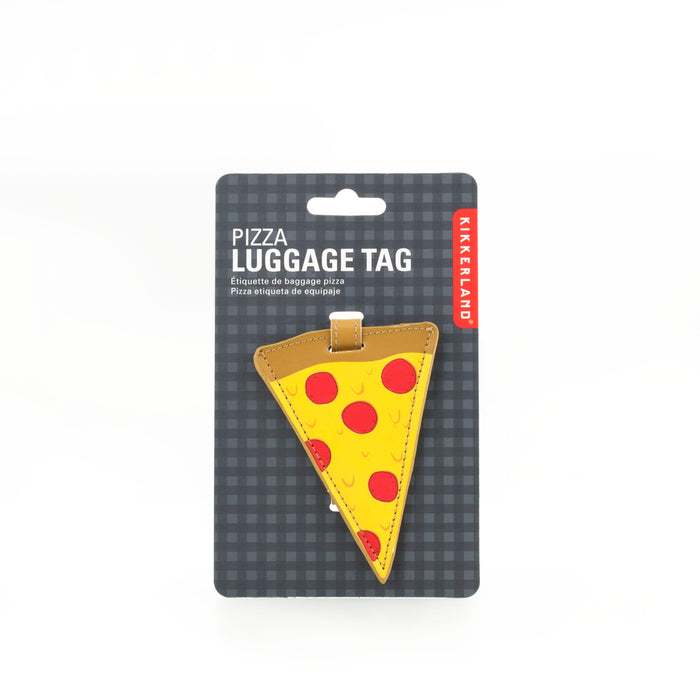 Pizza Luggage Tag