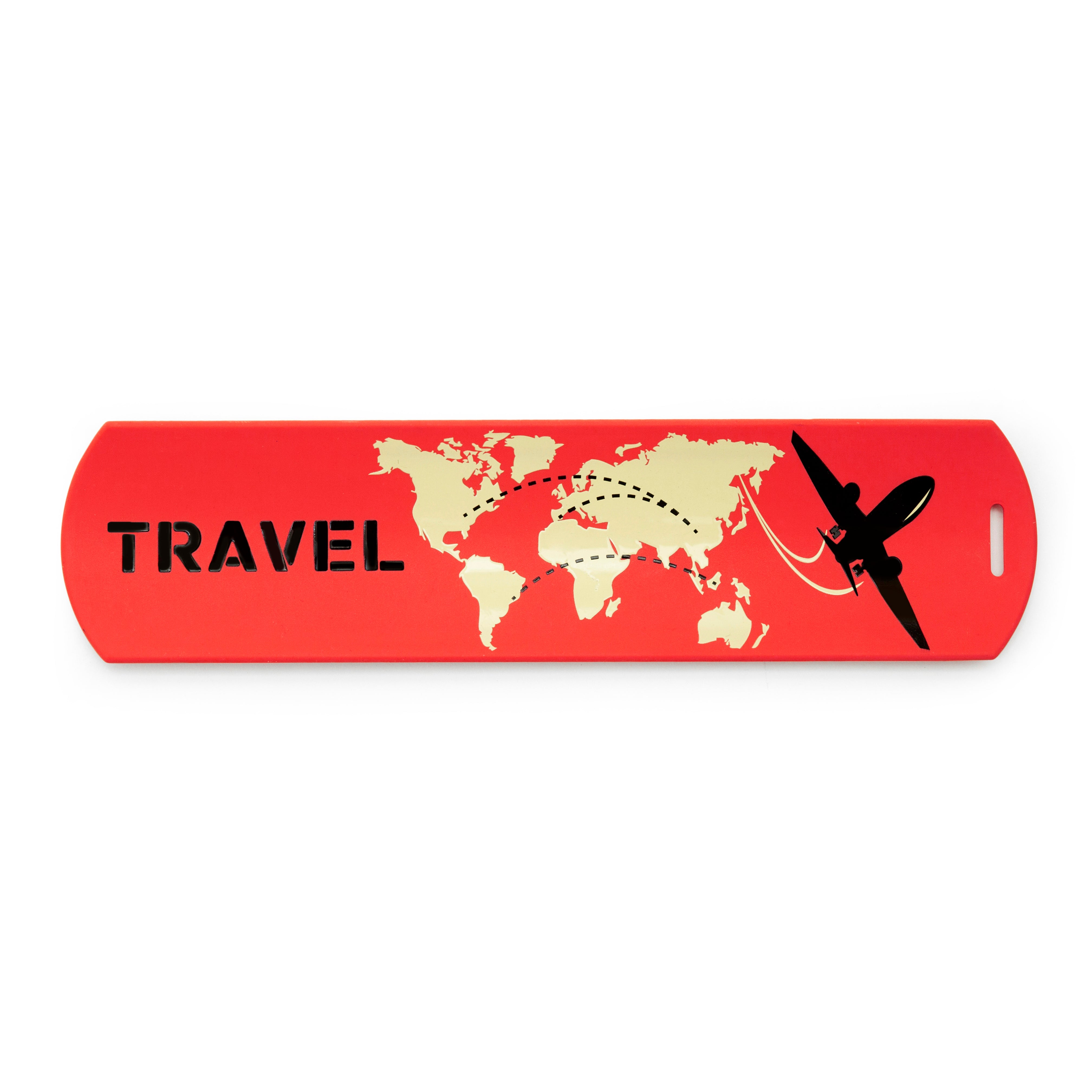 Red Slap Luggage Tag – Kikkerland Design Inc