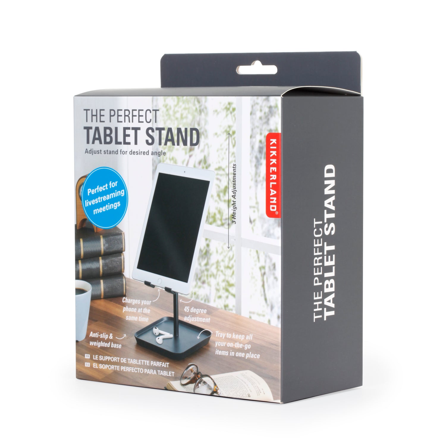 The Perfect Phone Stand in Black – Kikkerland Design Inc