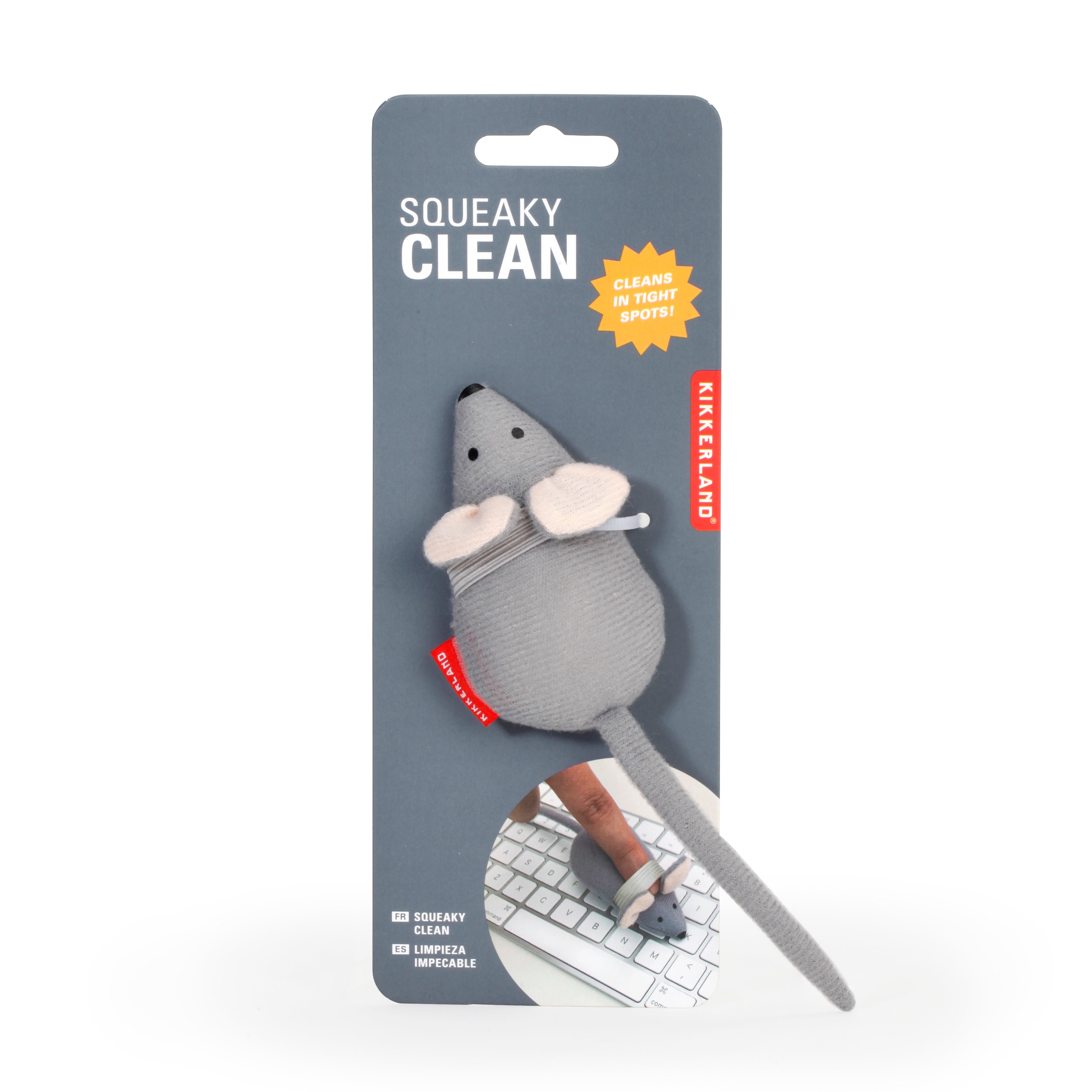 Squeaky Clean Mouse – Kikkerland Design Inc