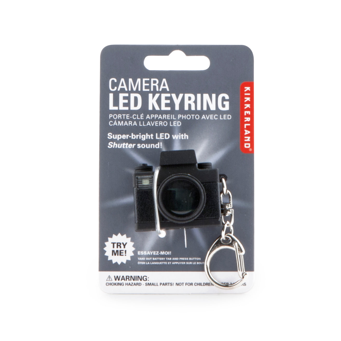 Camera LED & Sound Keychain