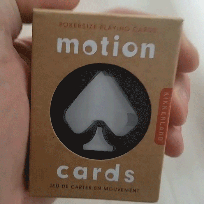 Motion Playing Cards